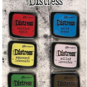 Ranger - Tim Holtz - Distress Enamel Pin Set #5