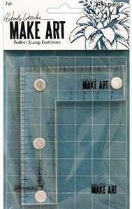 Ranger - Wendy Vecchi - Make Art Perfect Stamp Positioner Set