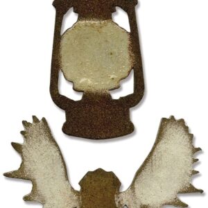 Sizzix - Tim Holtz - Movers & Shapers - Mini Lantern & Antlers