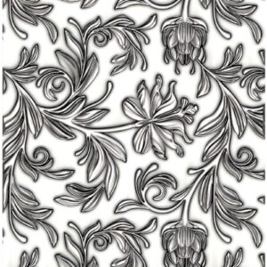 Sizzix - Tim Holtz - Mini 3D Texture Fades Embossing Folder - Mini Botanical
