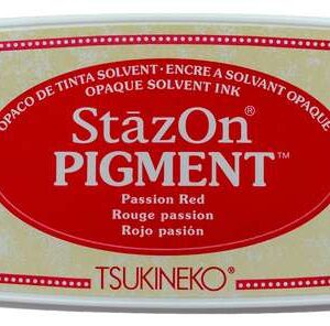 Tsukineko - StazOn Pigment Pads - Passion Red