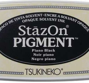 Tsukineko - StazOn Pigment Pads - Piano Black
