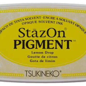 Tsukineko - StazOn Pigment Pads - Lemon Drop