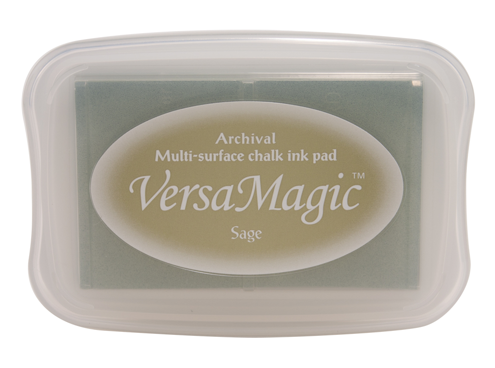 Tsukineko - VersaMagic - Archival Chalk Pigment Ink - Pad - Sage