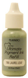 Tsukineko - VersaColor - Ultimate Pigment Ink - Reinker - Laurel Leaf