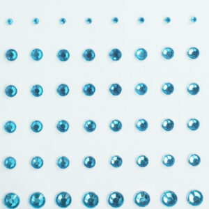 Want2Scrap - Bling - Rhinestones - Turquoise (72 Pieces)