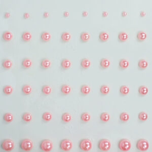Want2Scrap - Bling - Pearls - Pink (72 Pieces)