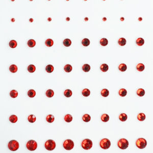 Want2Scrap - Bling - Rhinestones - Red (72 Pieces)
