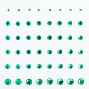 Want2Scrap - Bling - Rhinestones - Dark Green (72 Pieces)