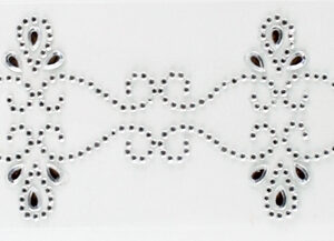 Want2Scrap - Bling - Beautiful Borders - Fancy That (7-1/2" x 1-5/8")