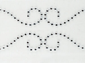 Want2Scrap - Bling - Beautiful Borders - Endless Waves (7-1/2" x 7/8")