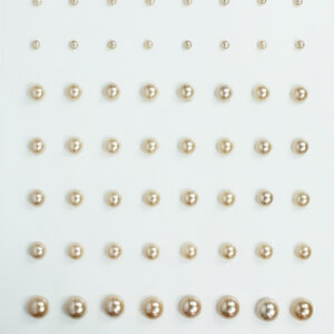 Want2Scrap - Bling - Pearls - LeCreme (72 Pieces)