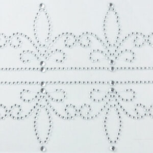 Want2Scrap - Bling - Beautiful Borders - Mardi Gras (6" x 1-1/2")