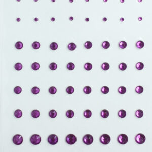 Want2Scrap - Bling - Rhinestones - Purple (72 Pieces)