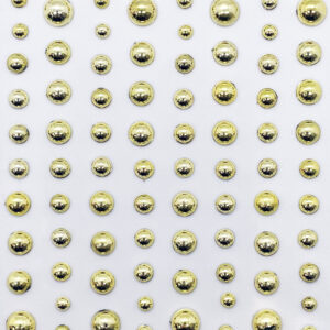 Want2Scrap - Bling - Shiny Dots - Gold (50 Pieces)