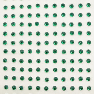 Want2Scrap - Bling - Teeny Tiny - Rhinestones - Dark Green (176 Pieces)