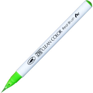 Zig - Clean Color - Brush Marker - Fluorescent Green