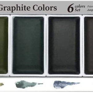 Zig - Gansai Tambi - Watercolor Set - Graphite Colors