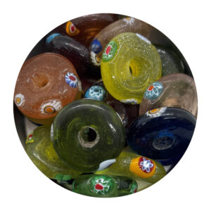 Gary Burlin - Decorative Beads - Glass Donuts