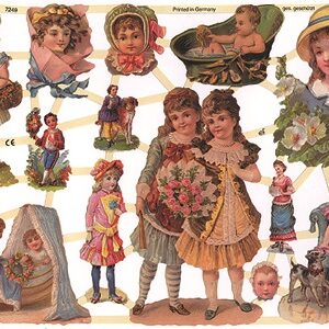 Ernst Freihoff - ScrapArt Adornments - Children