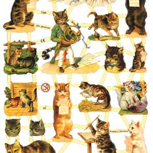 Ernst Freihoff - ScrapArt Adornments - Cats