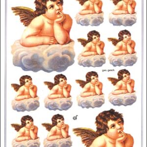 Ernst Freihoff - Antique Stickers - Cherubs