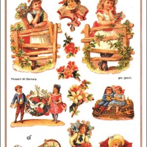 Ernst Freihoff - Antique Stickers - Children's Gate