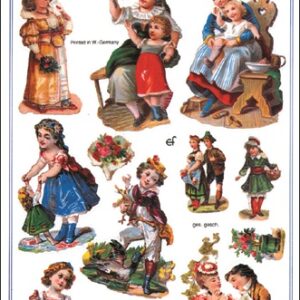 Ernst Freihoff - Antique Stickers - Family