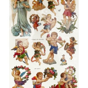 Ernst Freihoff - Antique Stickers - Cupid