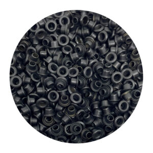 Gary Burlin - Eyelets - 1/8" Round - Dull Black (≈ 1000 Pieces)