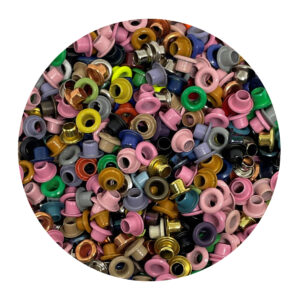 Gary Burlin - Eyelets - 1/8" Round - Assorted (≈ 1000 Pieces)