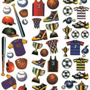 Gary Burlin - Gold Line Stickers - Sports