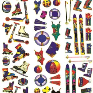 Gary Burlin - Gold Line Stickers - Sports II