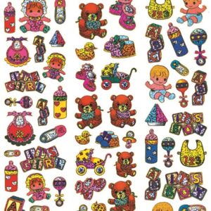 Gary Burlin - Gold Line Stickers - Baby