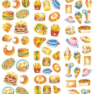 Gary Burlin - Gold Line Stickers - Food