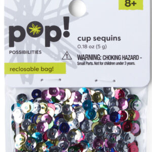 POP! Possibilities - Cup Sequins - Multicolored - 5mm