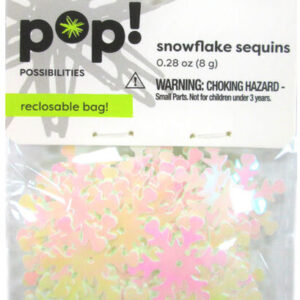 POP! Possibilities - Snowflake Sequins - Iridescent
