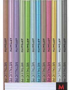 Artsmith - Metallic Colored Pencil Set (12 Pieces)