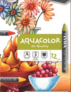 Lyra - Aquacolor Wax Crayons (12 Pieces)