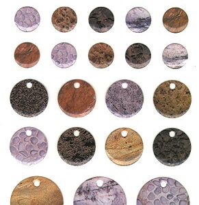 Gary Burlin - Crystal 3D Stickers - Faux Tags (4 Pack Assorted Set)