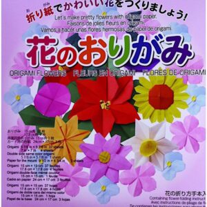 AITOH - Origami - Flower Kit (5.87" x 5.87"; 7" x 7")