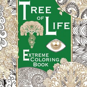 Tree of Life: Extreme Coloring Book