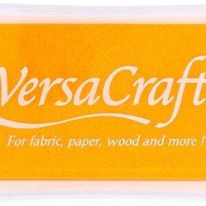 Tsukineko - VersaCraft - Fabric Ink Pad - Lemon Yellow