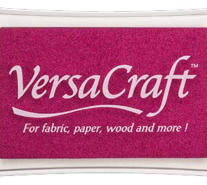 Tsukineko - VersaCraft - Fabric Ink Pad - Cherry Pink