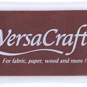 Tsukineko - VersaCraft - Fabric Ink Pad - Chocolate