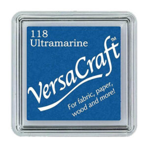 Tsukineko - VersaCraft - Mini Fabric Ink Pad - Ultramarine