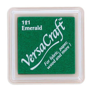 Tsukineko - VersaCraft - Mini Fabric Ink Pad - Emerald