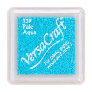 Tsukineko - VersaCraft - Mini Fabric Ink Pad - Pale Aqua