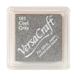 Tsukineko - VersaCraft - Mini Fabric Ink Pad - Cool Gray