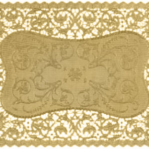 Royal Lace - Doilies - Gold Foil Placemats (9.75" x 14.5")